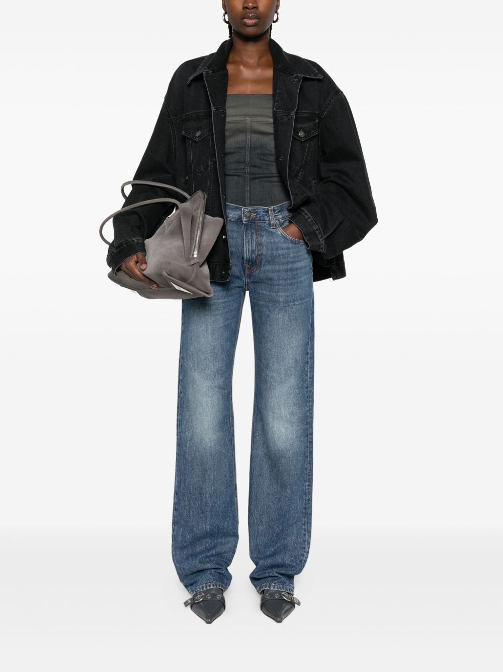 Jeans Cleo con lavaggio scuro in blu Haikure - donna 