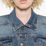 Giacca denim con botton in blu Haikure - donna 