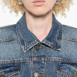 Giacca denim con botton in blu Haikure - donna 