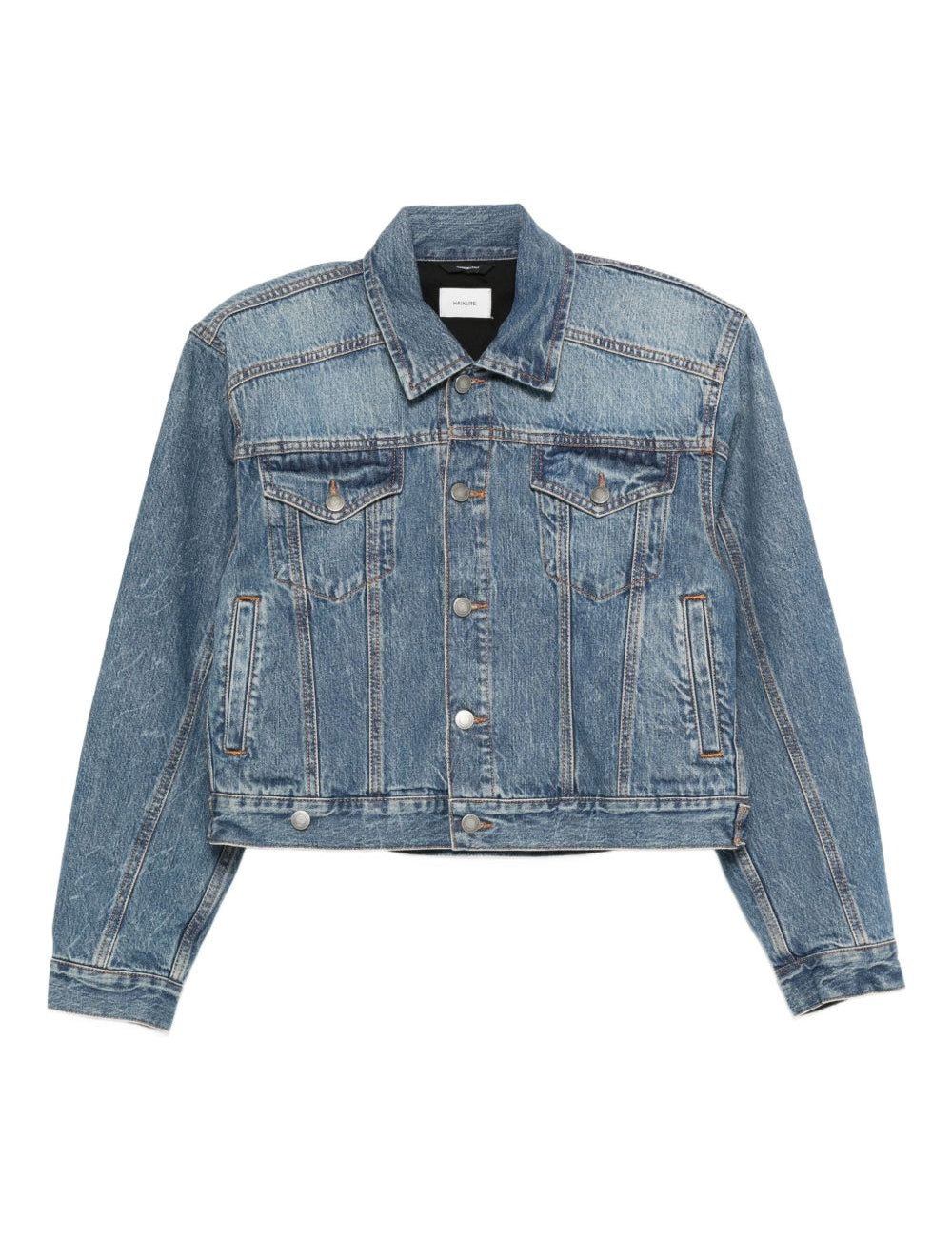 Giacca denim con botton in blu Haikure - donna 