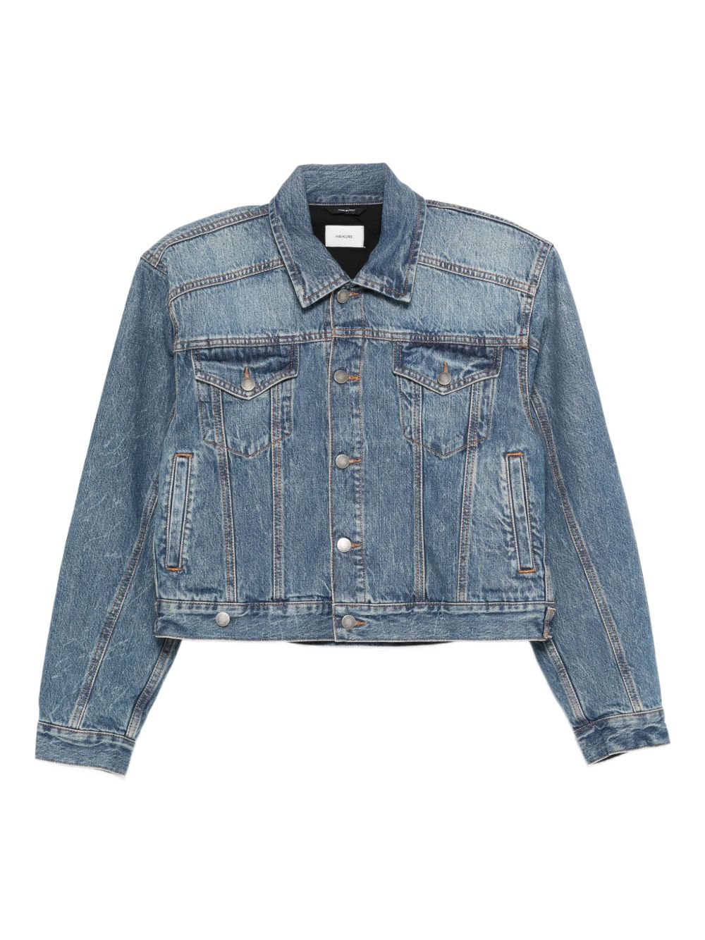 Giacca denim con botton in blu Haikure - donna 