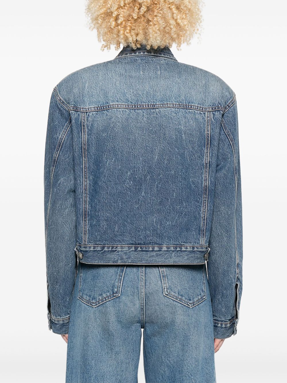Giacca denim con botton in blu Haikure - donna 
