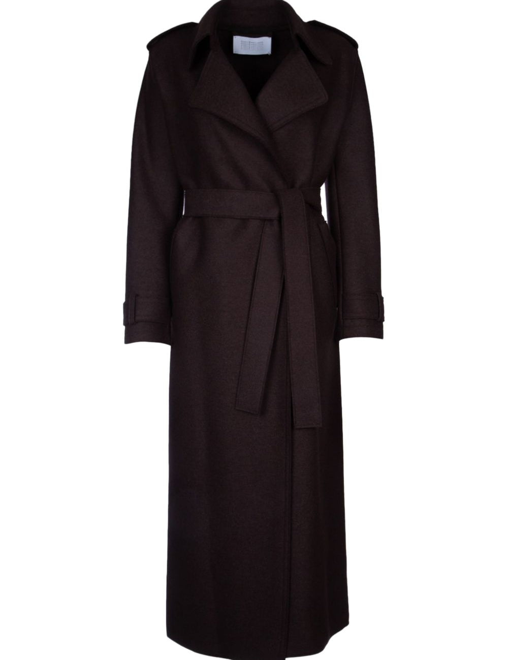Cappotto con cintura in marrone Harris wharf london - donna 