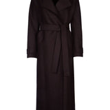 Cappotto con cintura in marrone Harris wharf london - donna 