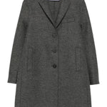 Cappotto con applicazione e bottoni in grigio Harris Wharf London - donna 