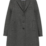 Cappotto con applicazione e bottoni in grigio Harris Wharf London - donna 