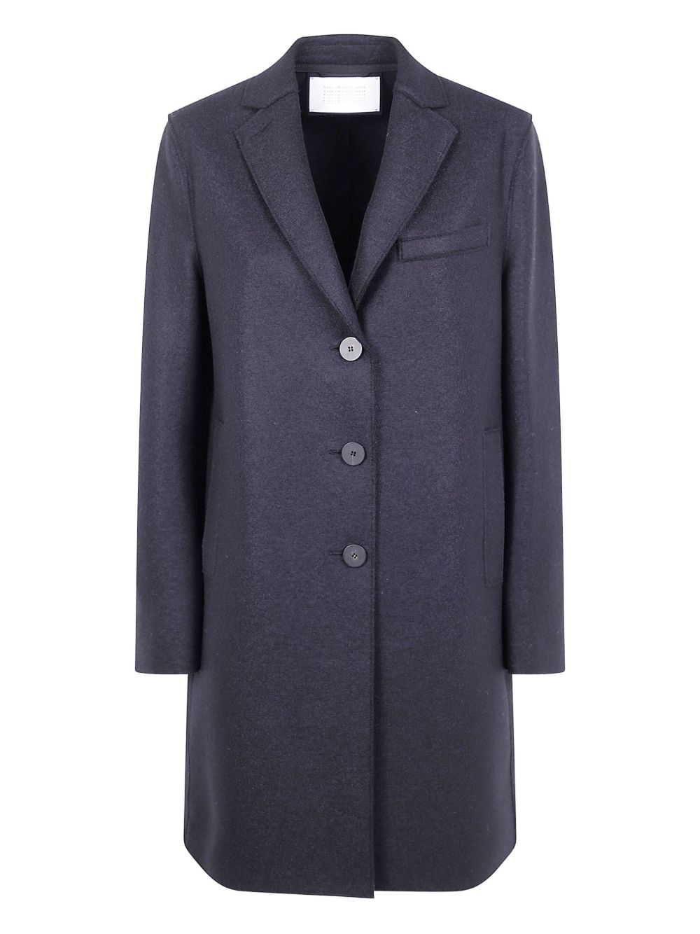 Cappotto monopetto in nero Harris wharf london - donna 