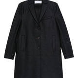 Cappotto monopetto in blu Harris wharf london - donna 