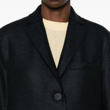 Cappotto monopetto in blu Harris wharf london - donna 