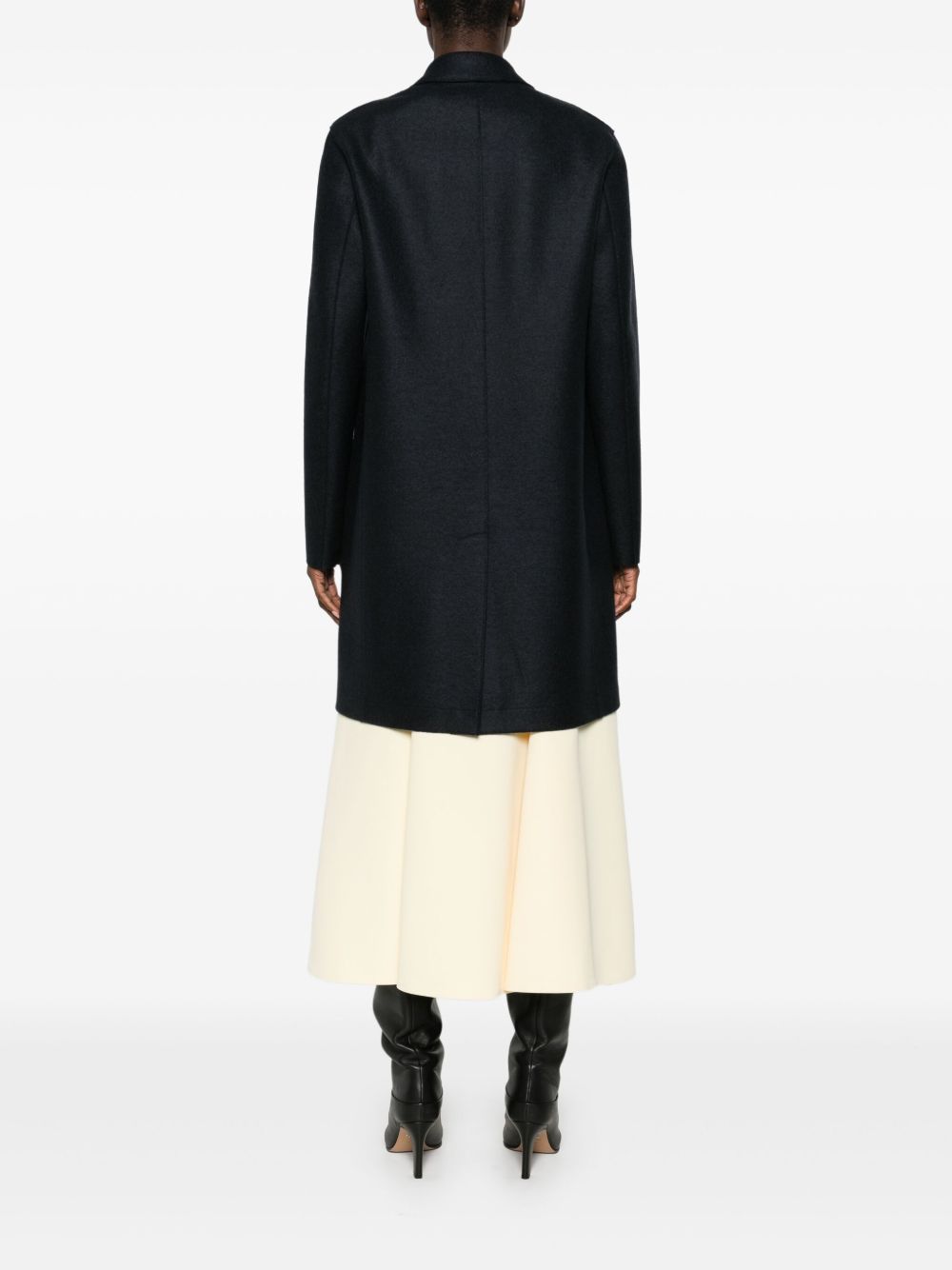 Cappotto monopetto in blu Harris wharf london - donna 