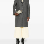 Cappotto monopetto in grigio Harris wharf london - donna 