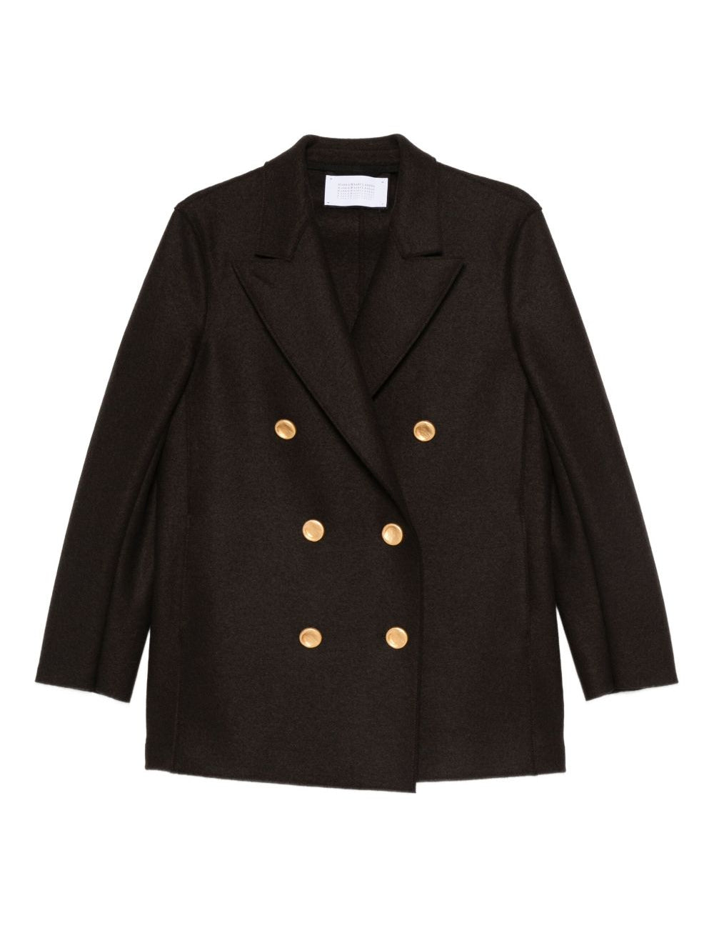 Cappotto doppiopetto in marrone Harris wharf london - donna 
