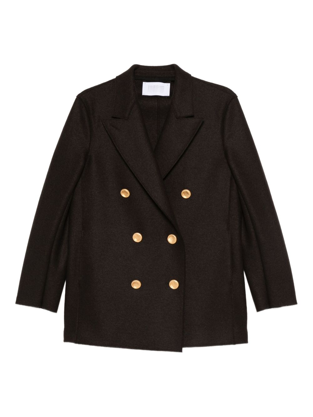 Cappotto doppiopetto in marrone Harris wharf london - donna 