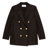 Cappotto doppiopetto in marrone Harris wharf london - donna 