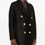 Cappotto doppiopetto in marrone Harris wharf london - donna 