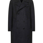 Cappotto doppiopetto in lana in grigio Harris wharf london - uomo 