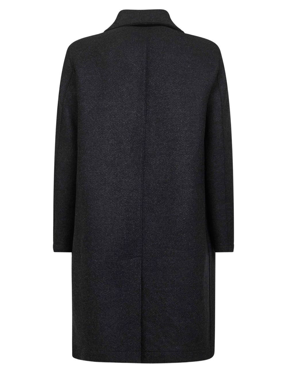 Cappotto doppiopetto in lana in grigio Harris wharf london - uomo 