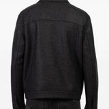 Giacca in lana con colletto classico in grigio Harris wharf london - uomo 