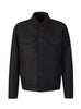 Men's Harris Wharf London Grey Wool Jacket with Classic Collar