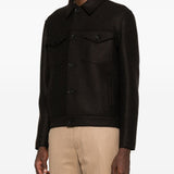 Giacca con taschino in marrone Harris wharf london - uomo 