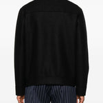 Giacca con zip in nero Harris wharf london - uomo 
