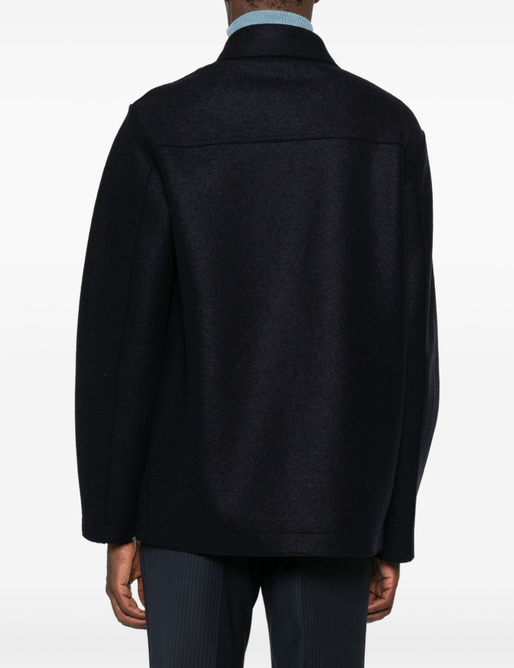Giacca con bottoni in blu Harris wharf london - uomo 