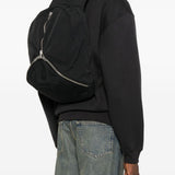 Zaino tecton con zip in nero Heliot emil - uomo 