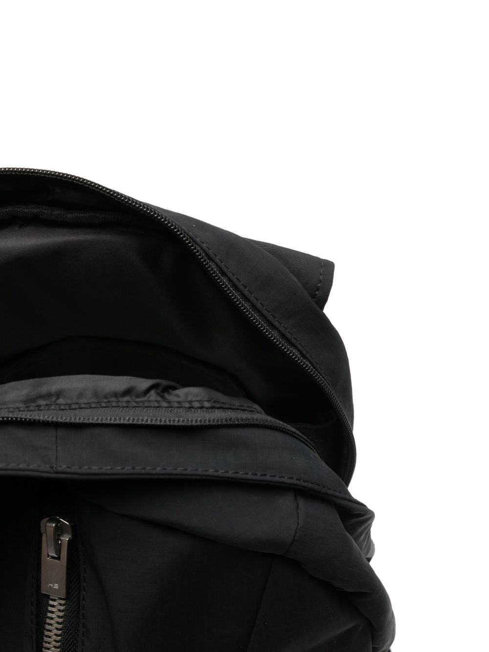 Zaino tecton con zip in nero Heliot emil - uomo 
