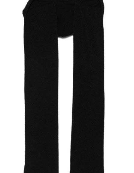 Sciarpa con cappuccio pfos in nero Heliot emil - uomo 