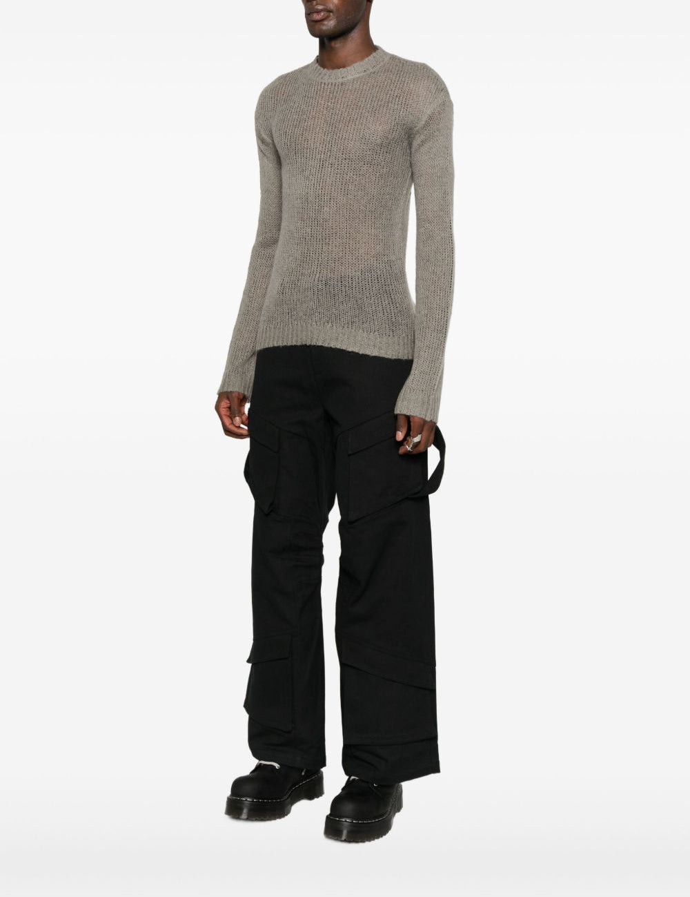 Maglia girocollo in grigio Heliot Emil - uomo 