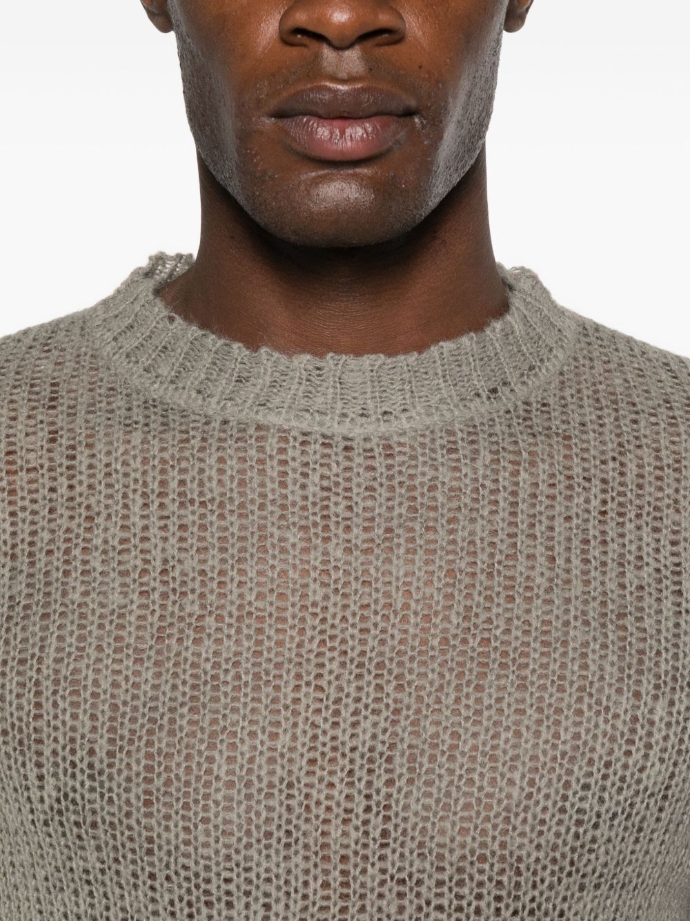 Maglia girocollo in grigio Heliot Emil - uomo 