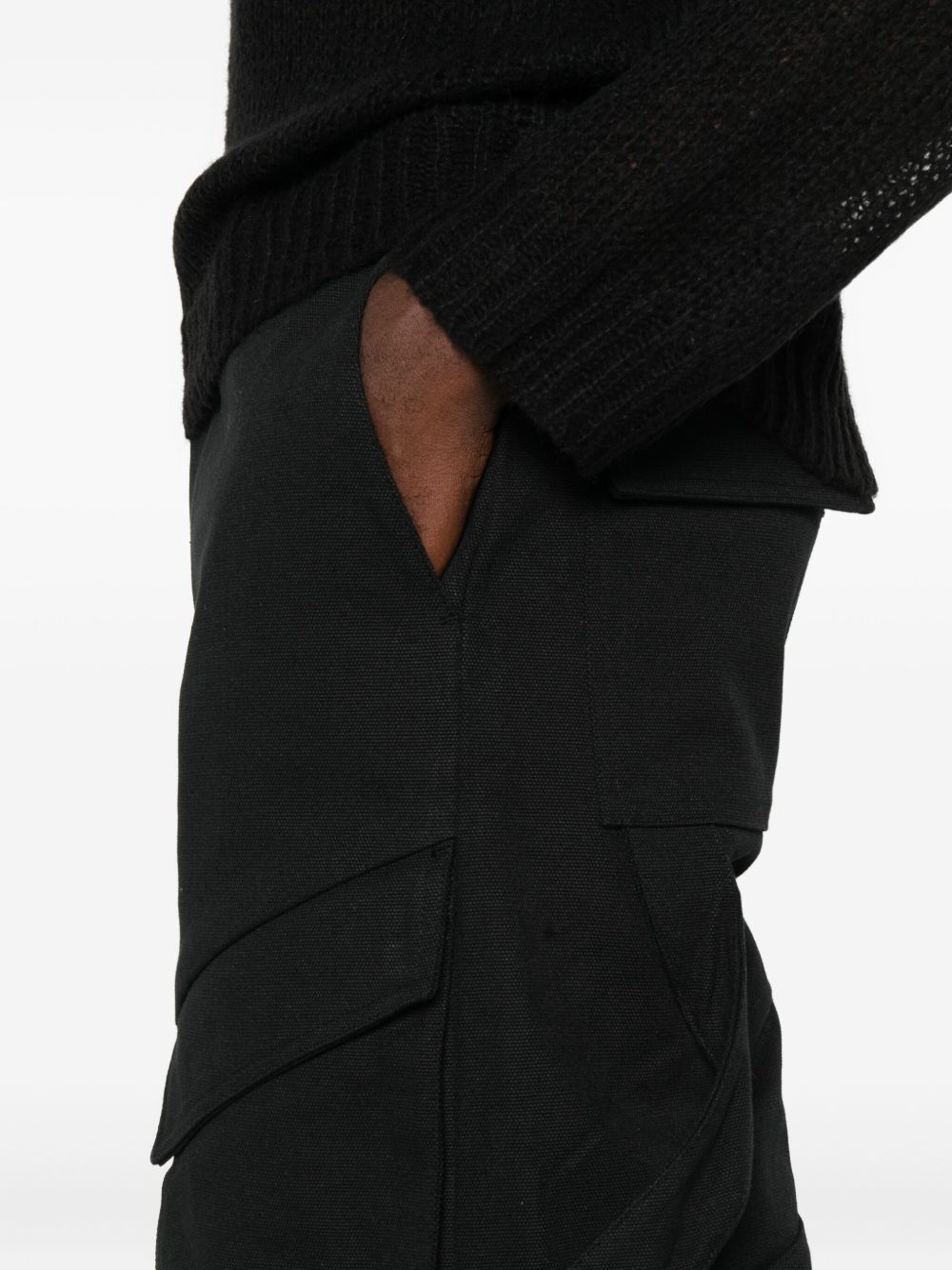 Pantaloni dritti in nero Heliot Emil - uomo 