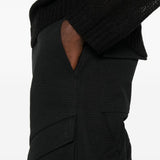 Pantaloni dritti in nero Heliot Emil - uomo 