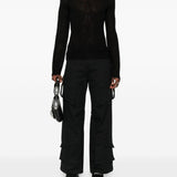 Pantaloni dritti in nero Heliot Emil - uomo 