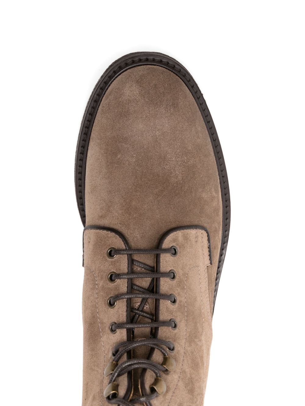 Stivaletti in suede in marrone Henderson baracco - uomo 