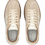 Sneakers h681 con suola alta in beige Hogan - donna 
