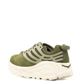 Sneakers con lacci in verde 