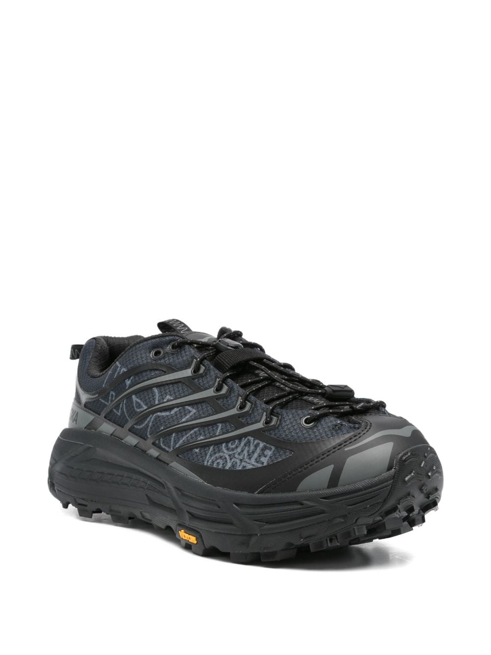 Sneakers Mafate Three2 Wordmark in nero 