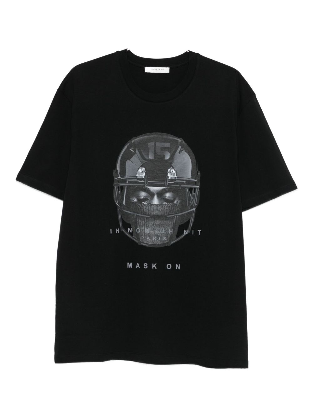 T-shirt con grafica in nero Ih nom uh nit - uomo 