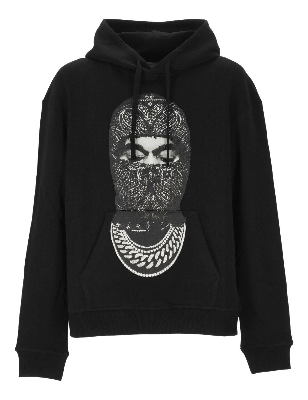Felpa con stampa bandana in nero Ih nom uh nit - uomo 