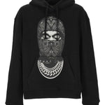 Felpa con stampa bandana in nero Ih nom uh nit - uomo 