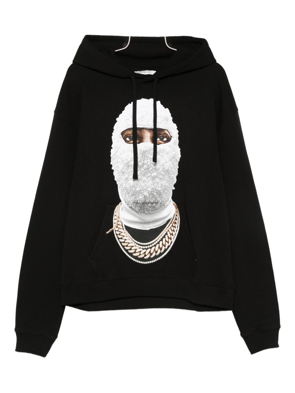 Felpa Future Mask in nero Ih nom uh nit - uomo 