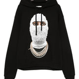 Felpa Future Mask in nero Ih nom uh nit - uomo 