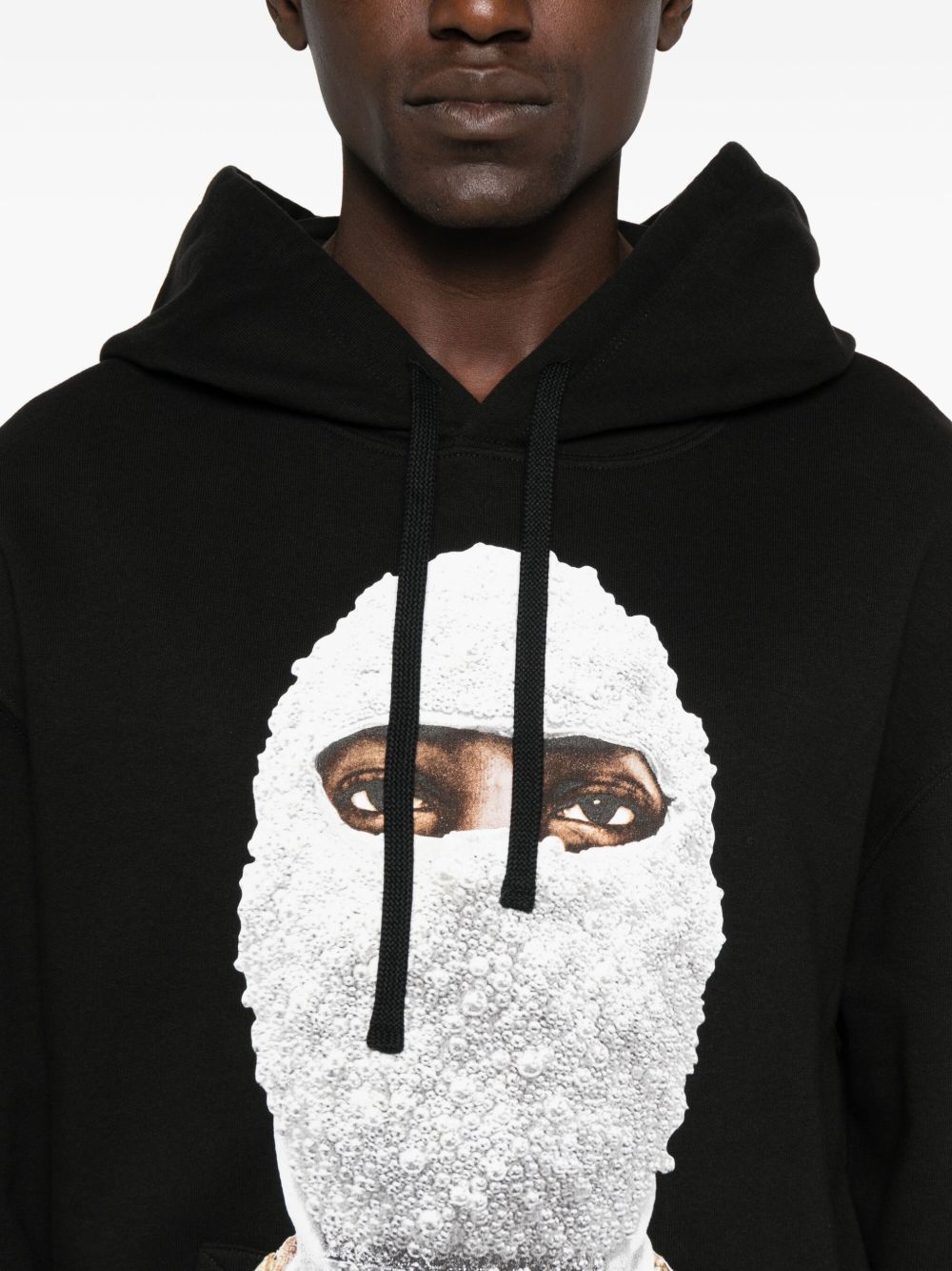 Felpa Future Mask in nero Ih nom uh nit - uomo 