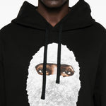 Felpa Future Mask in nero Ih nom uh nit - uomo 