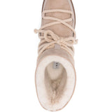 Stivaletti con lacci di corda in beige Inuikii - donna 
