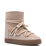 Stivaletti con lacci di corda in beige Inuikii - donna 