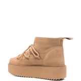 Stivaletti con plateau in beige Inuikii - donna 