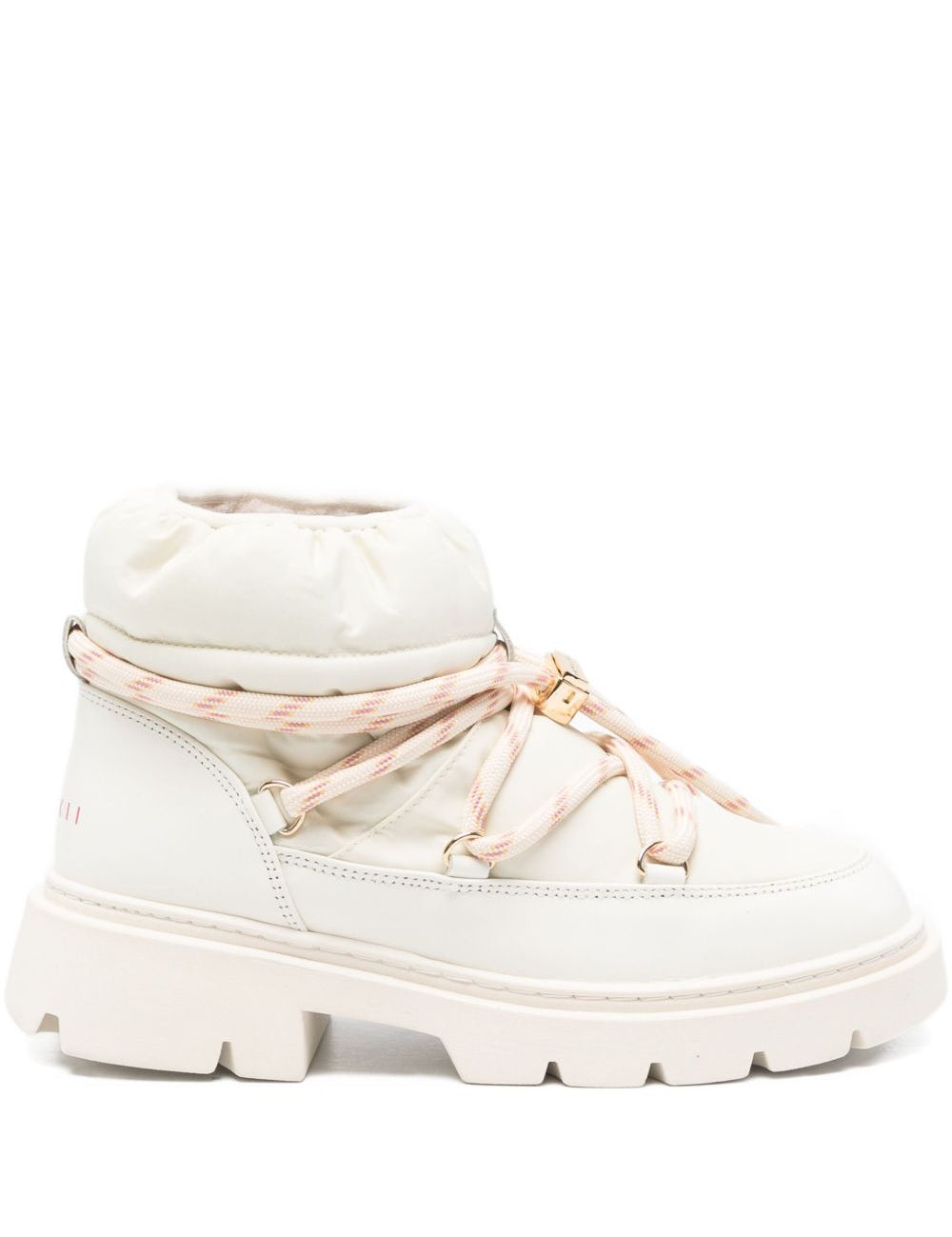 Stivali con lacci Endurance in avorio Inuikii - donna 