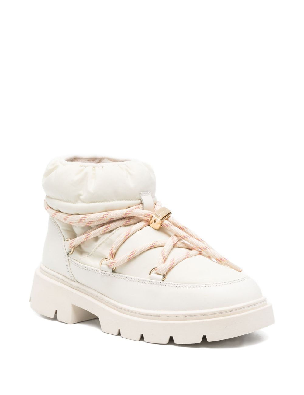 Stivali con lacci Endurance in avorio Inuikii - donna 